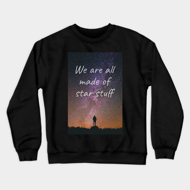 Star stuff Crewneck Sweatshirt by AriDesign